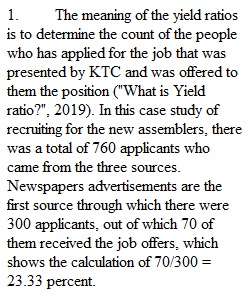 Case Study 5: Applications: Evaluating Staffing Process Results